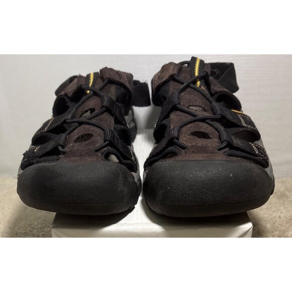 Keen Mens Newport H2 Water Sandals Size 11 Black & Brown Fishing Hiking Water - Picture 3 of 11